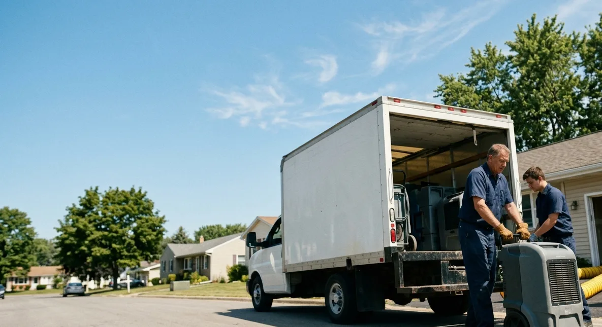 Water Damage Cleanup in Calmar, IA near me